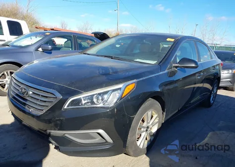 2016 Hyundai Sonata Se из США, поврежденный, VIN 5NPE24AF1GH350356